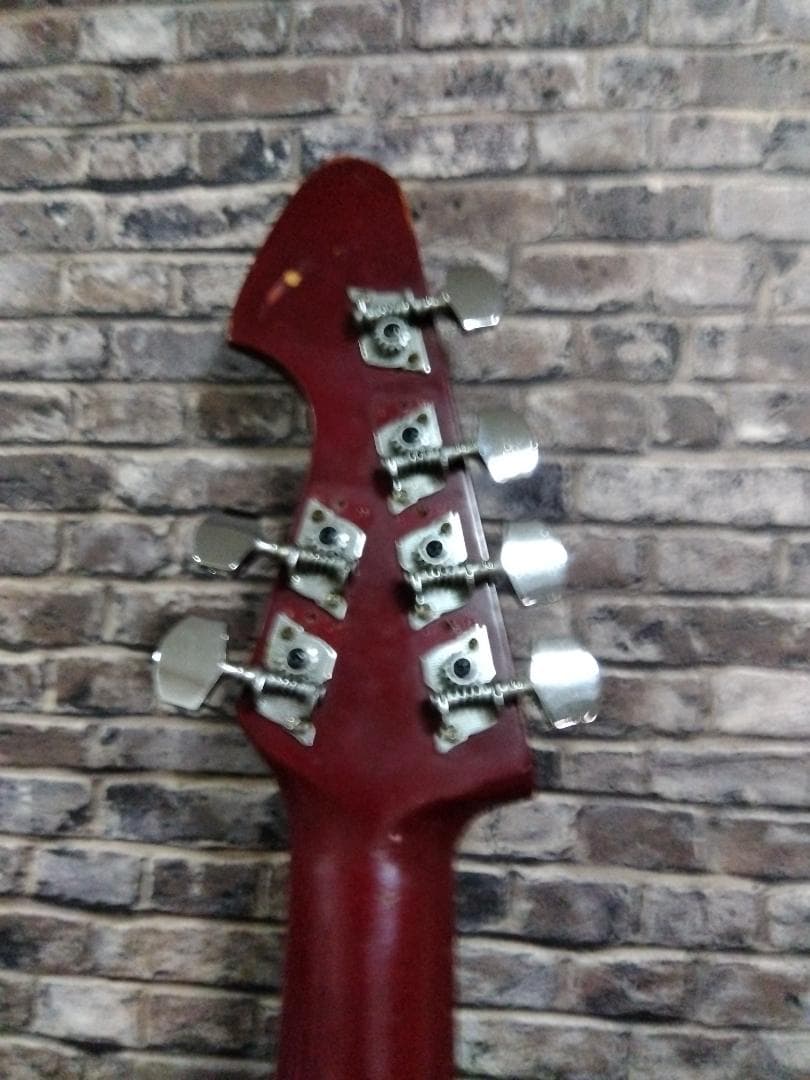 TEISCO TG-64　赤系　ビザール　ギター　ジャンク
