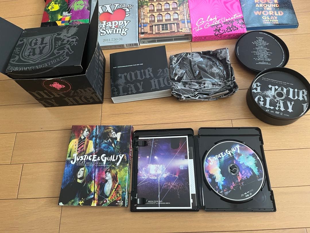 GLAY DVD、Blu-rayセット