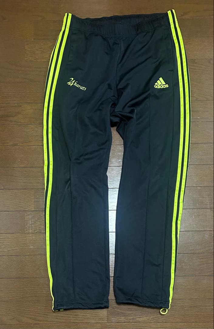adidas 24karats コラボ ジャージ 蛍光 アディダス ダンス　L