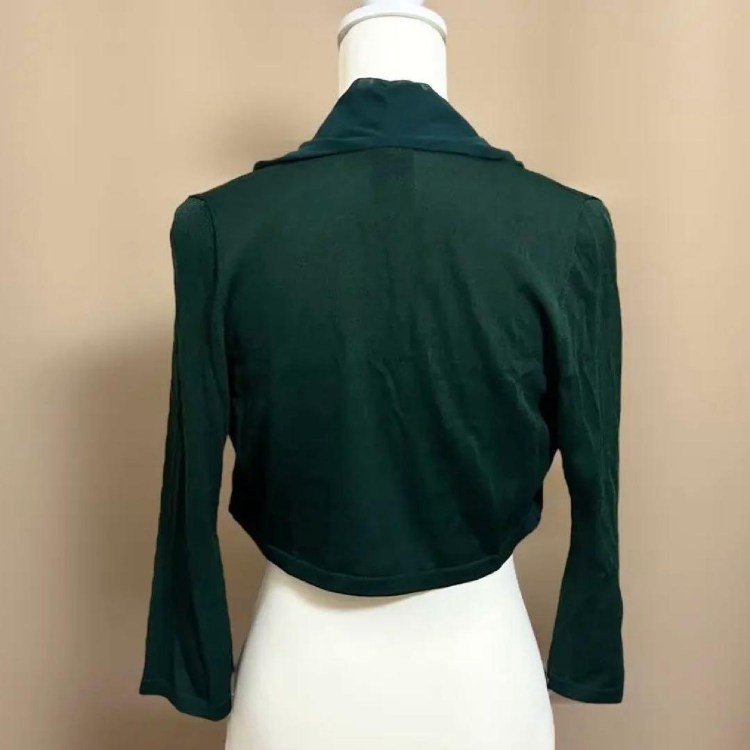 美品 シビラ シフォンワンピース セットアップ ボレロ付き フォーマル M