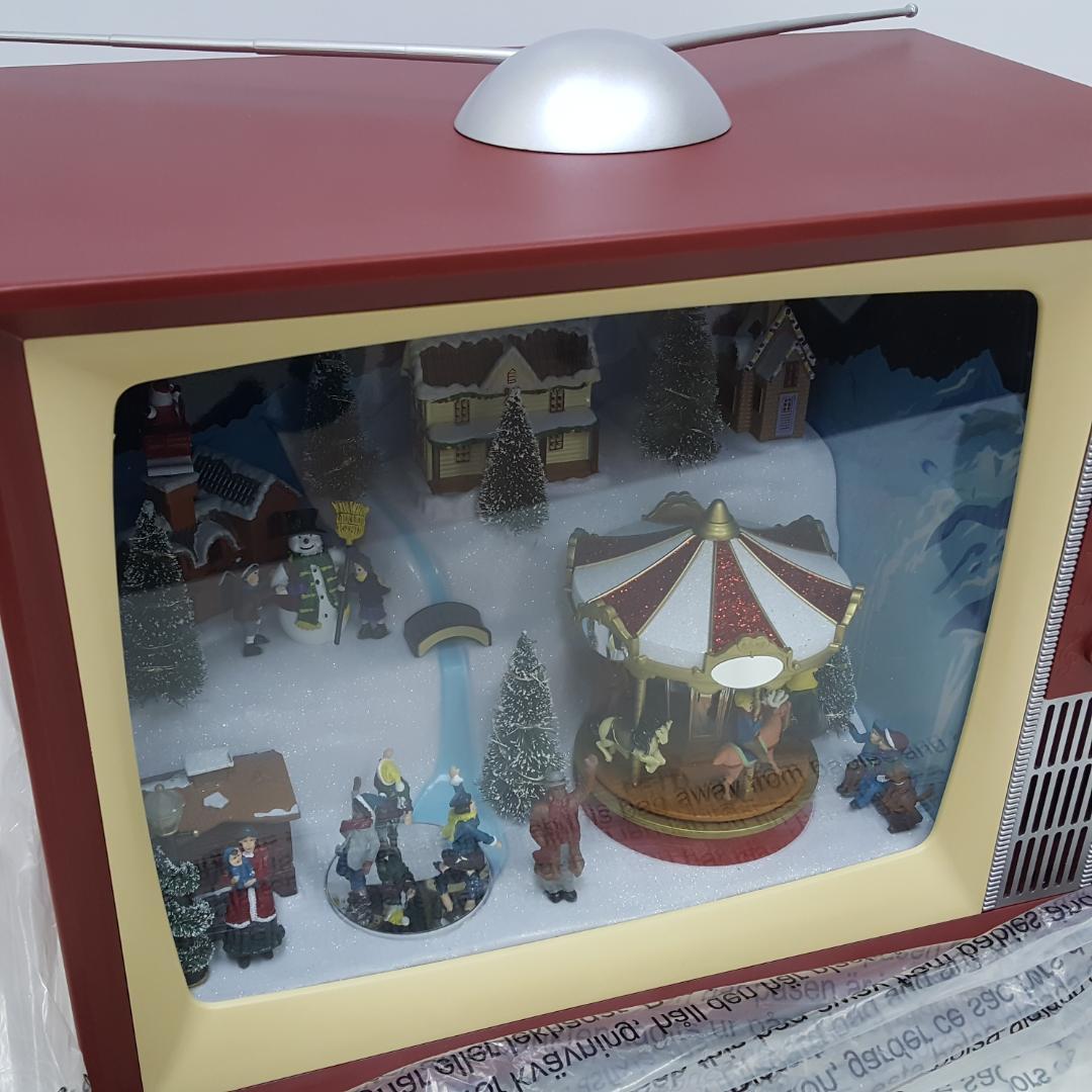 ＊未使用＊【 クリスマス TV 】コストコ レトロ インテリア