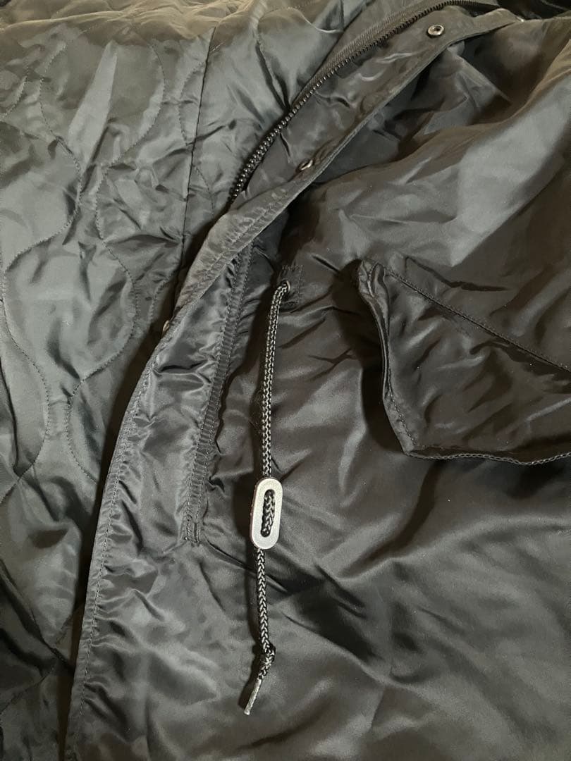 ALPHA INDUSTRIES モッズコート L ブラック