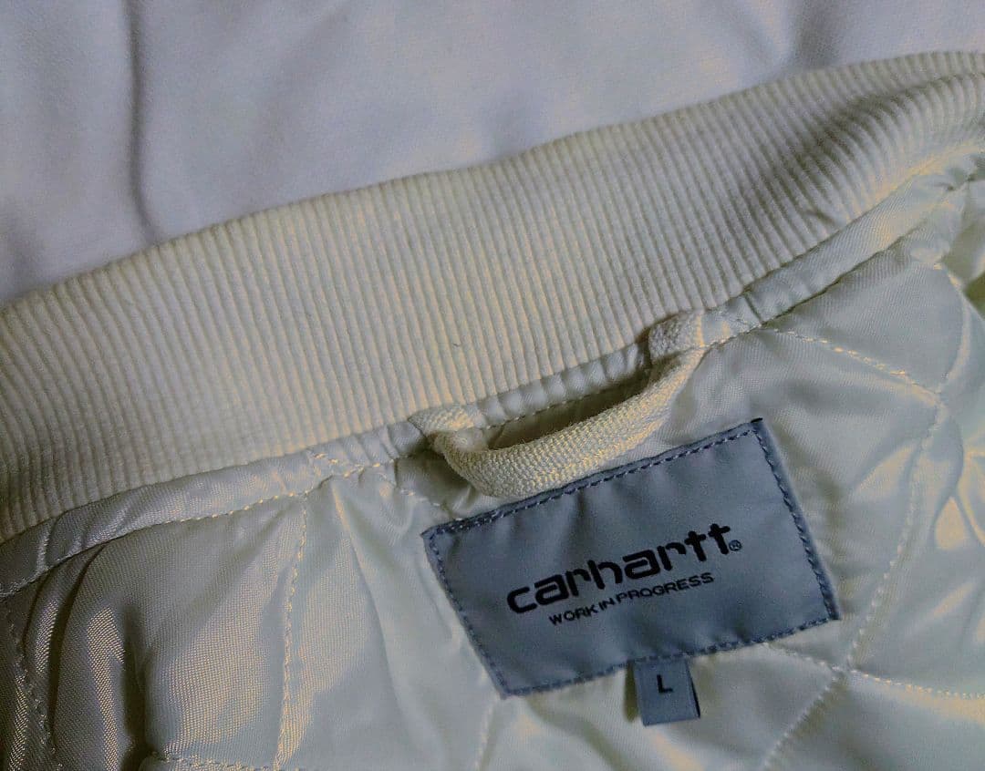 y*n様 ✨⚪Carhartt WIPダックベスト⚪白❴レア❵