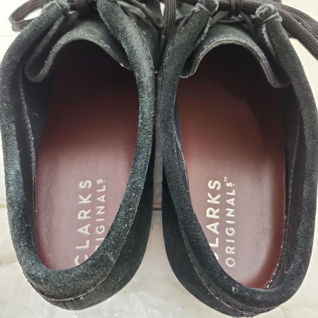 【訳あり】クラークス　GORE-TEX　スエード　ブラック　ビブラムソール