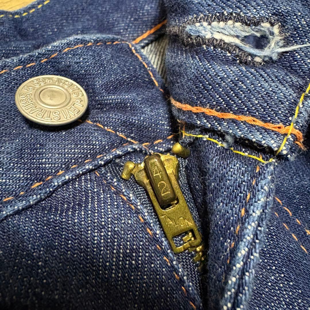 リーバイス LVC 701 デニムパンツ w27 モンロージーンズ 美品 赤耳