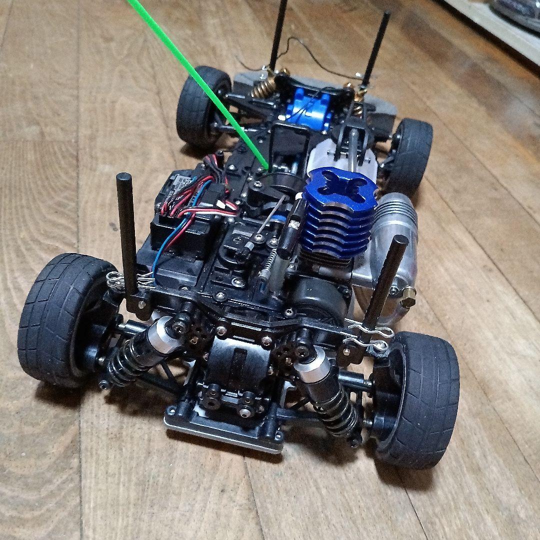 タミヤ製品・エンジンRCカー TG10-Mk.2(組立済み)