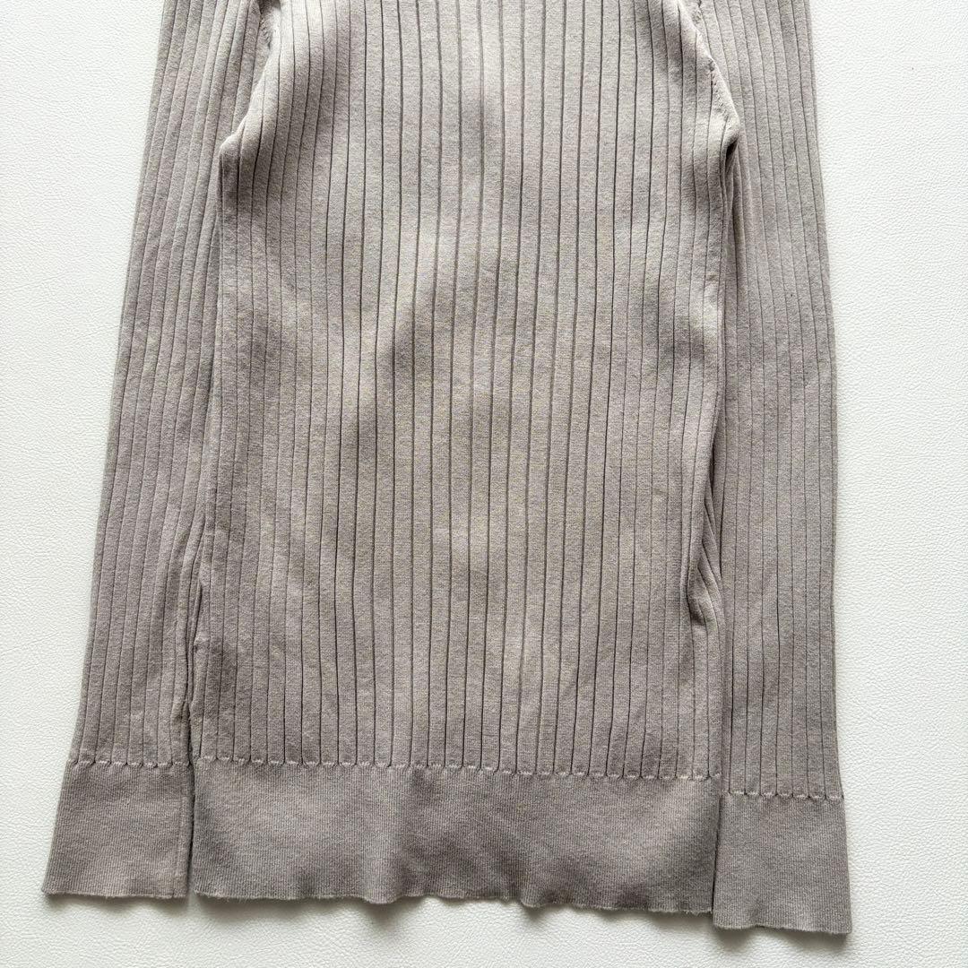 02238-9 SOEJU 長袖　カーディガン　ベージュ