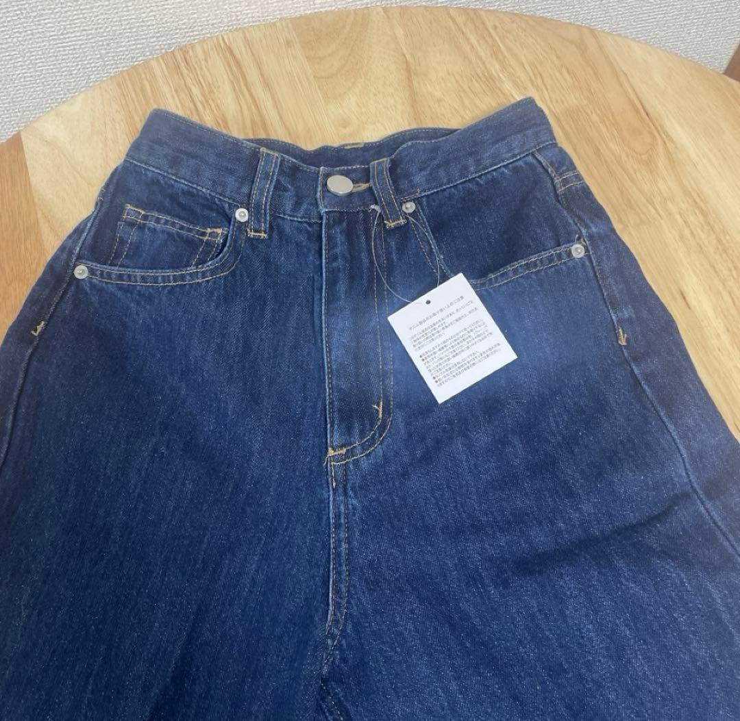【新品】【TWWデニム】deep-navy ハイウエスト　3XS/XS