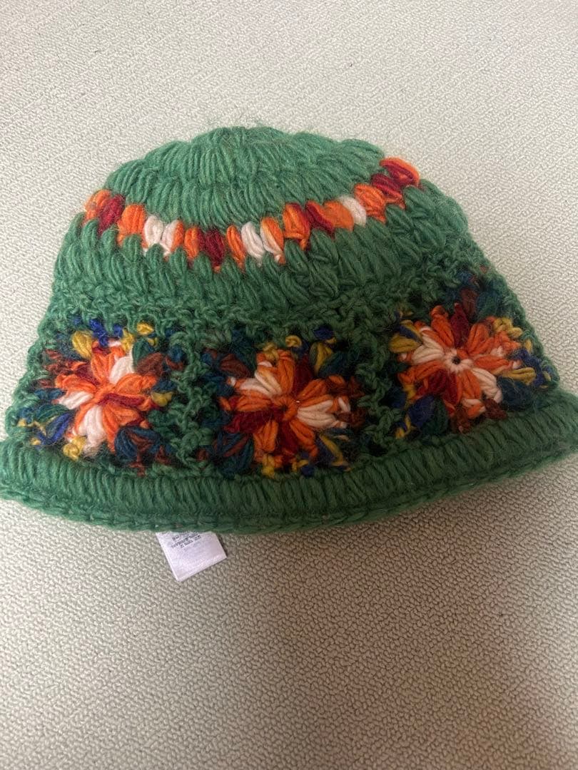 Supreme シュプリームCrochet Beanie　ビーニー 緑
