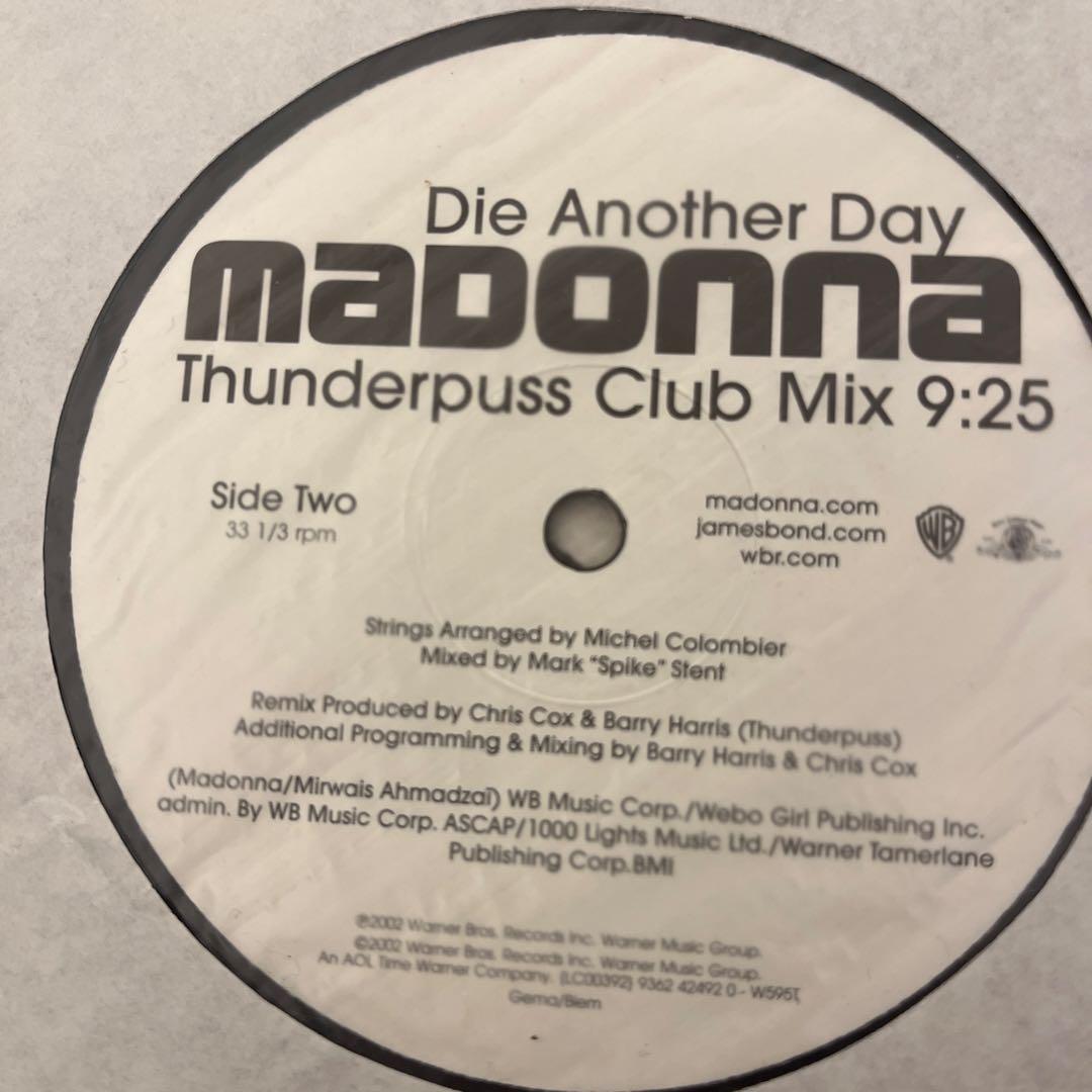 Madonna Die Another Day 12インチレコード