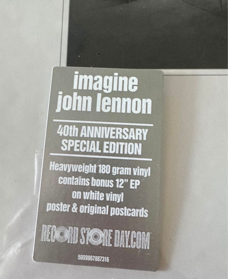 未開 John Lennon Imagine 40th ジョン・レノン イマジン