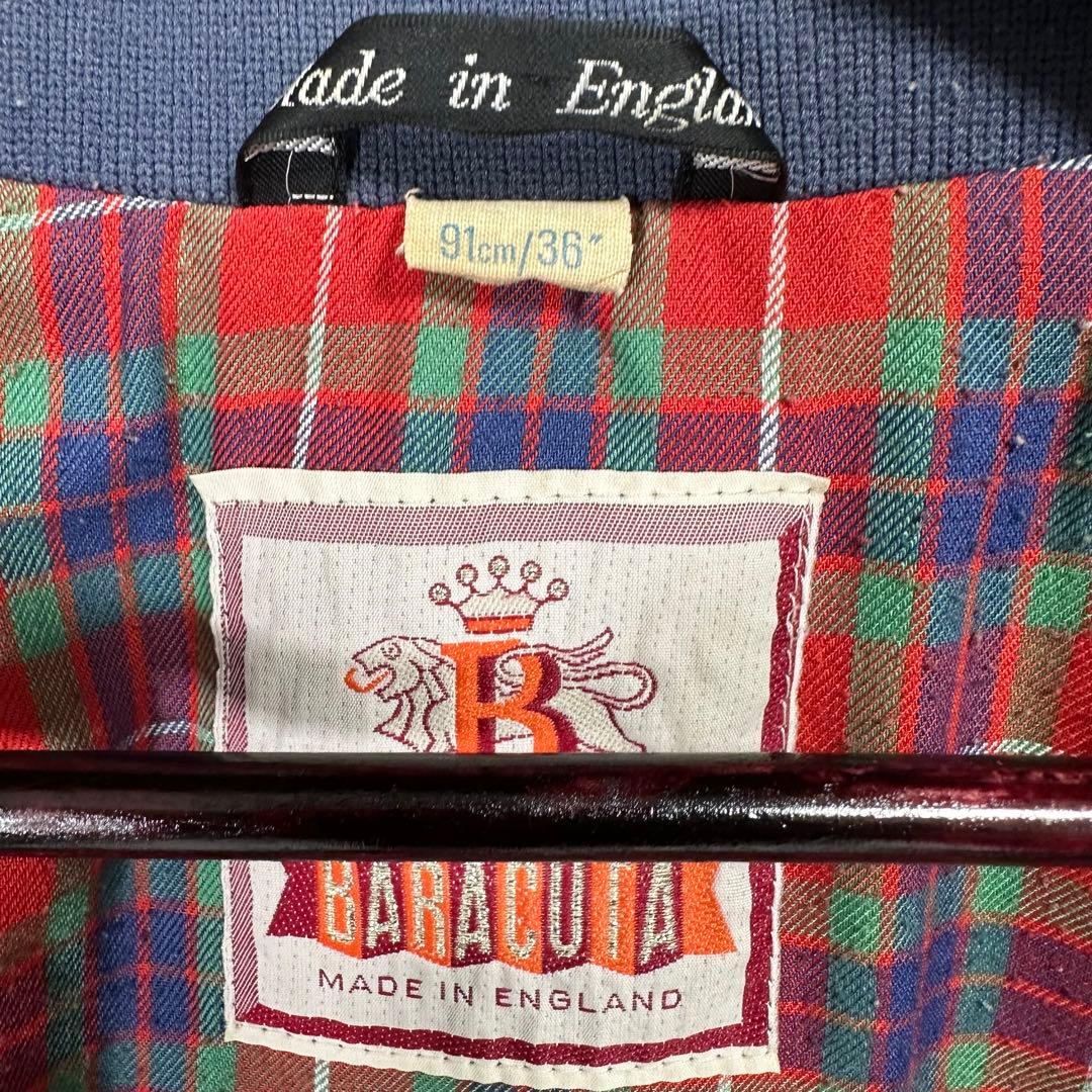 BARACUTAバラクータG-9ハリントンジャケット36 OPTIジップ 英国製