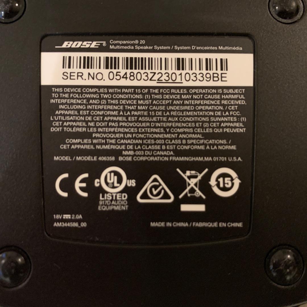 その他 BOSE Conpanion 20