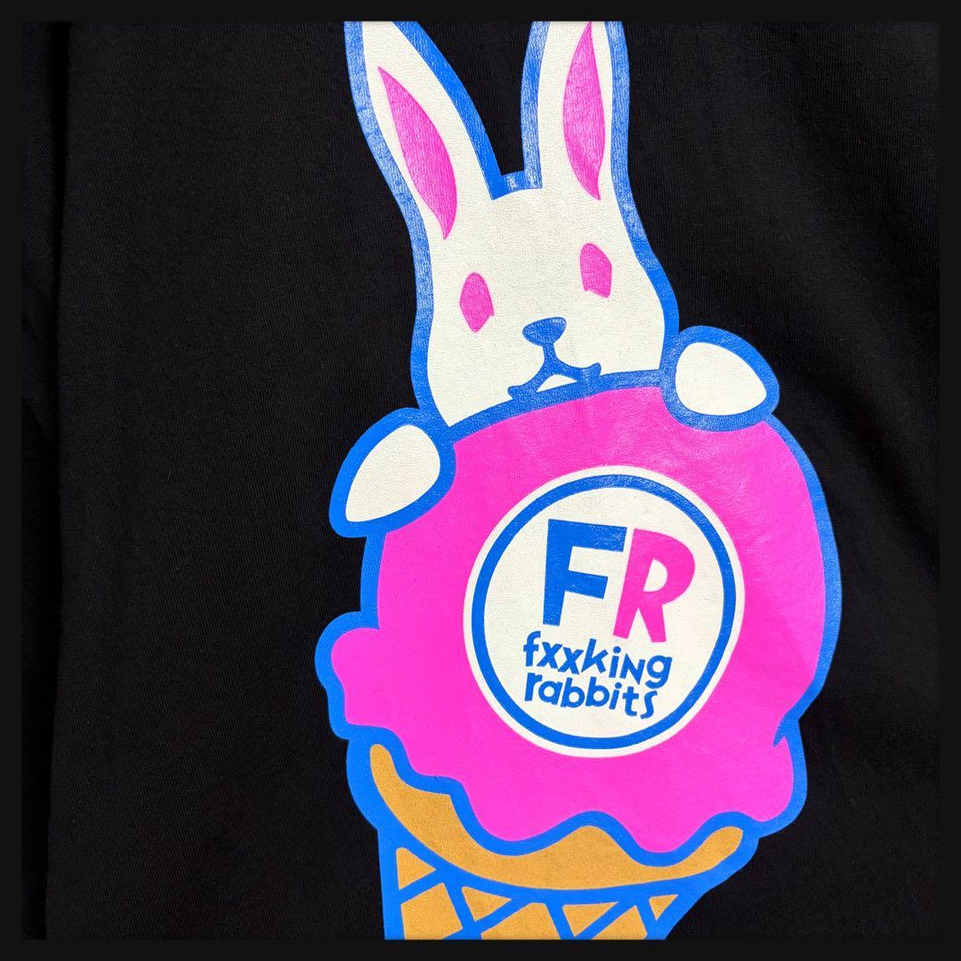 【美品】FR2 アイスクリーム Tシャツ 完売 バックプリント 刺繍 人気モデル