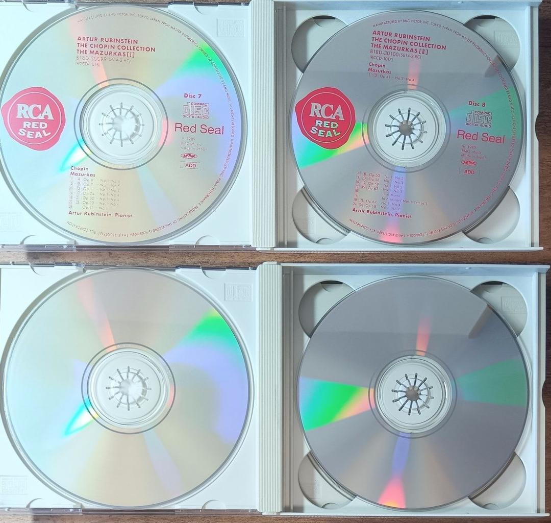ルビンシュタイン ショパン全集 10CD