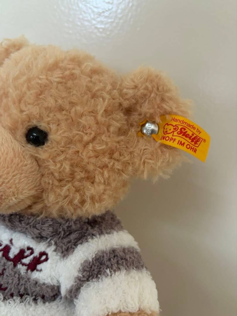 ジェラートピケ　シュタイフ　ぬいぐるみ　テディベア