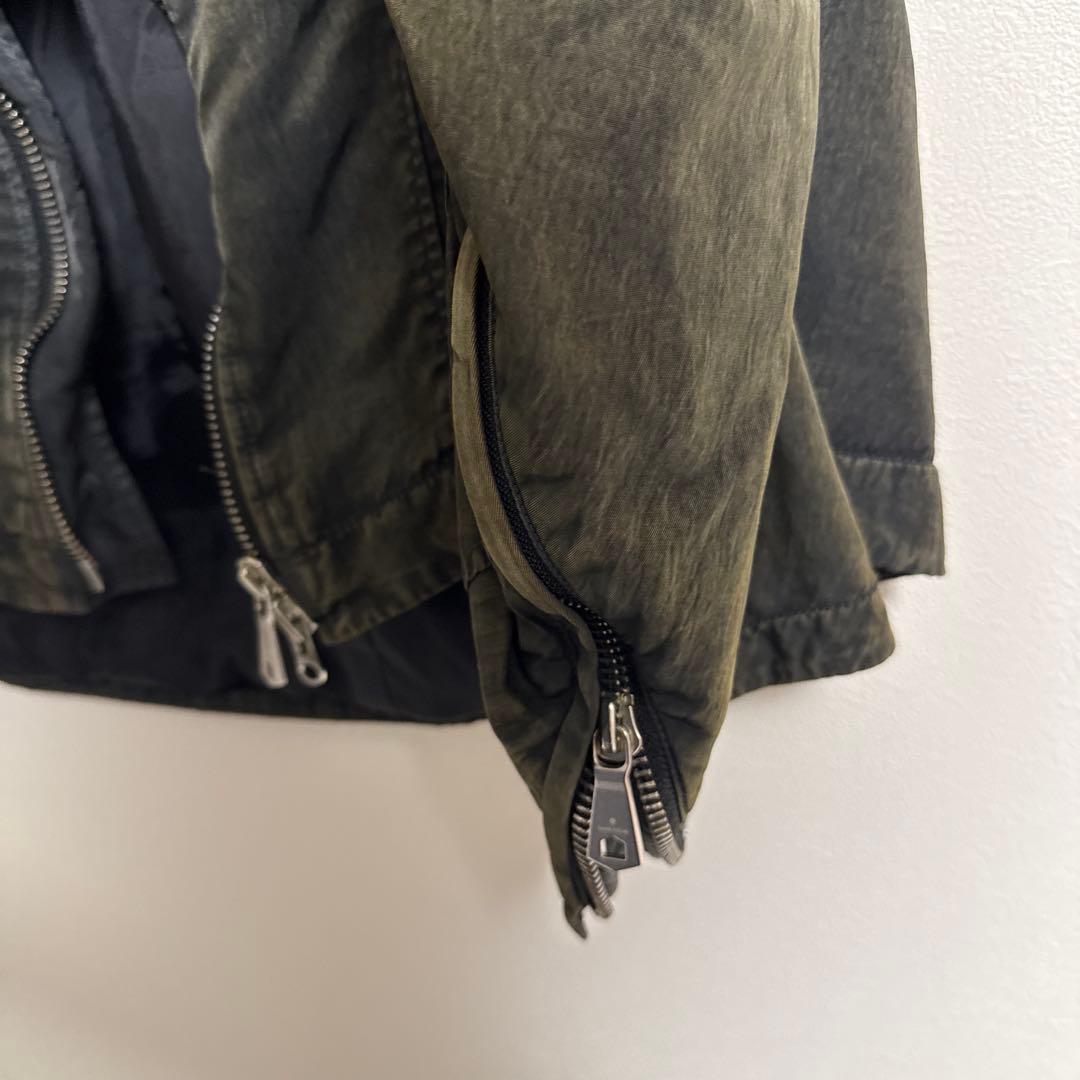 MAISON SPECIAL 24SS 製品染めナイロン立体裁断ブルゾン