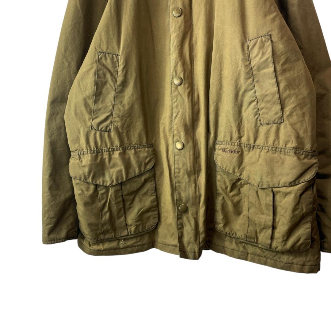 バブアー ヘレフォード ワックスジャケット オイルドジャケット オリーブ XXL