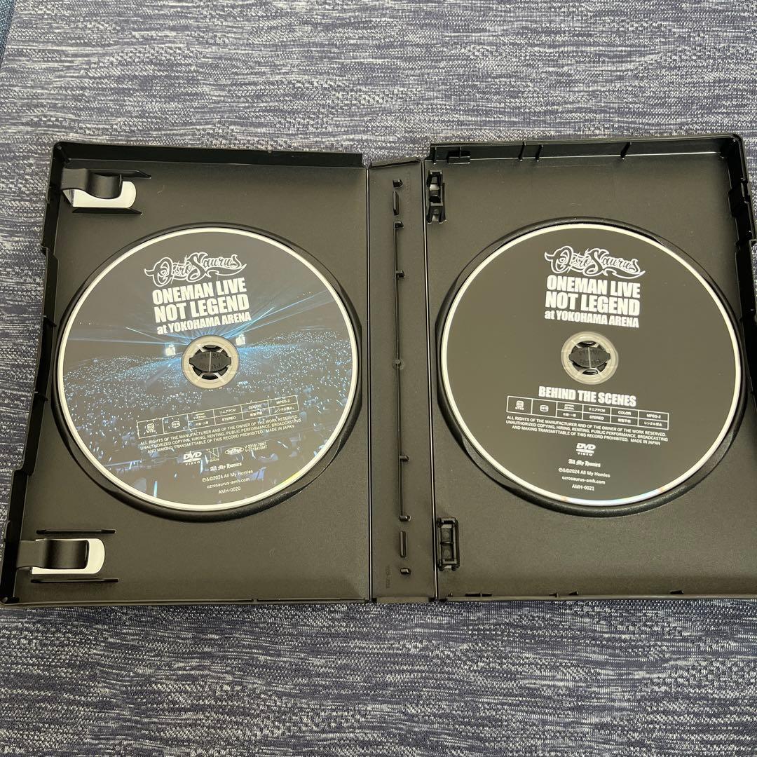 OZROSAURUS NOT LEGEND DVD 生産限定盤
