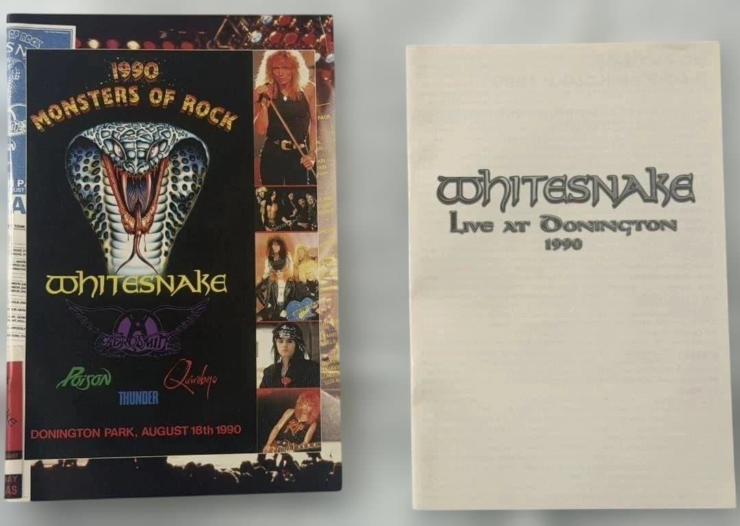 極新品同様　ホワイトスネイク スーパーロック '84 DVD + CD　3点