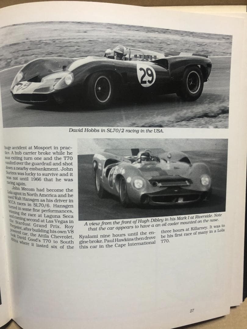 洋書 LOLA T70