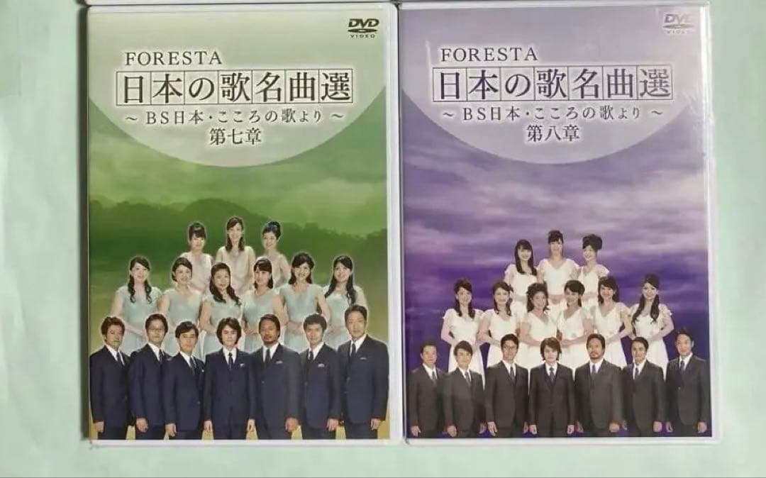 ＦＯＲＥＳＴＡ日本の歌名曲選～第七章～第十一章、及び童謡唱歌集