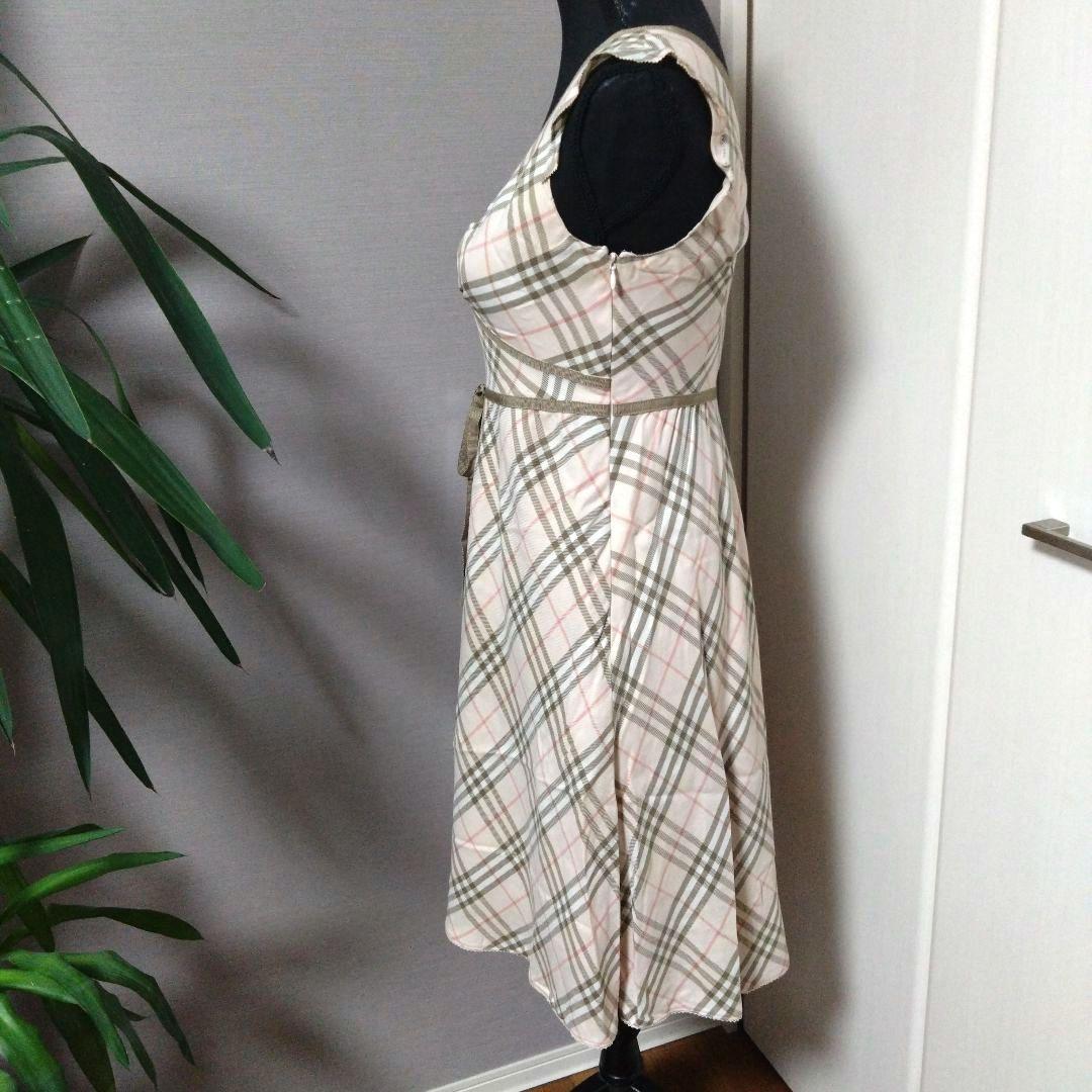 BURBERRY BLUE LABEL ノバチェック　ワンピース 38