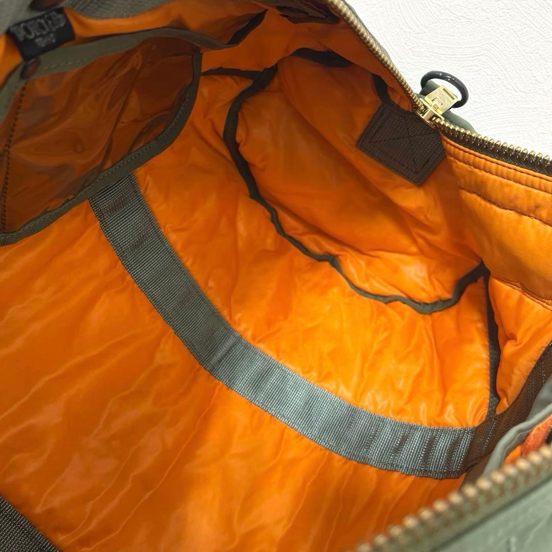 【希少★限定カラー】PORTER タンカー ボストンバッグ セージグリーン