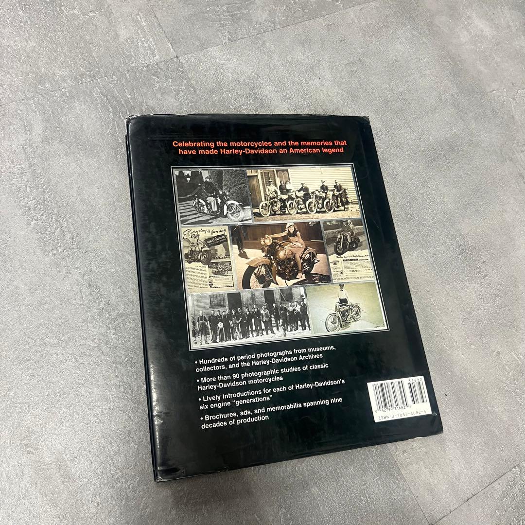 ヴィンテージバイクハーレーダビッドソンアメリカンモーターサイクル洋書バイカー