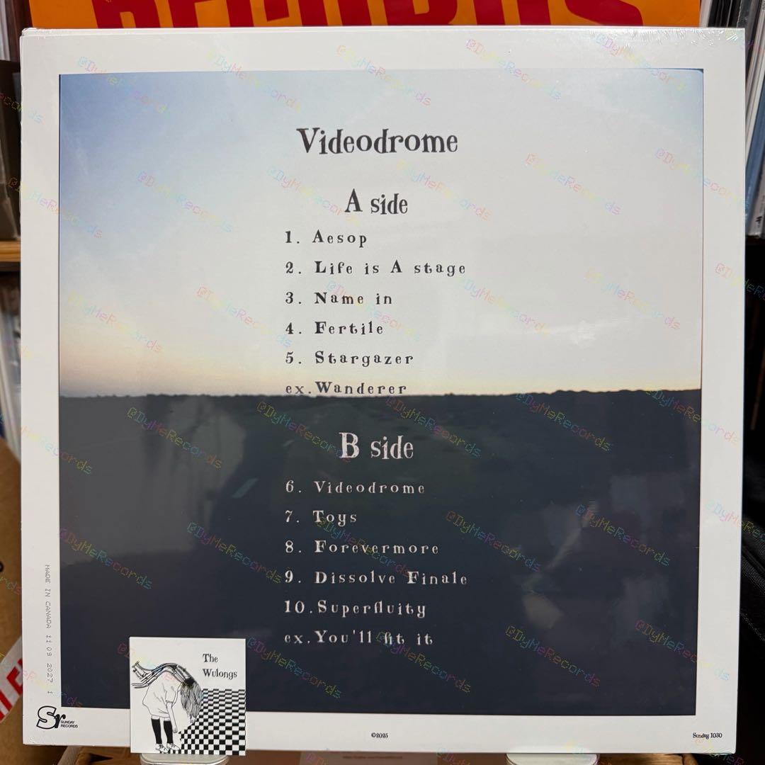 [名盤]the Wulongs - Videodrome LP 初回特典付き