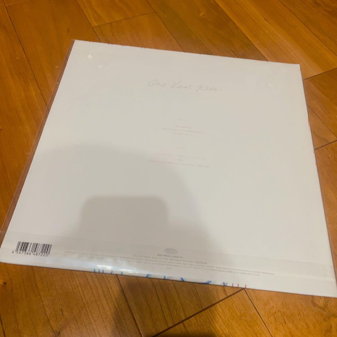 One Last Kiss レコード　宇多田ヒカル　エヴァンゲリオン 綾波レイ