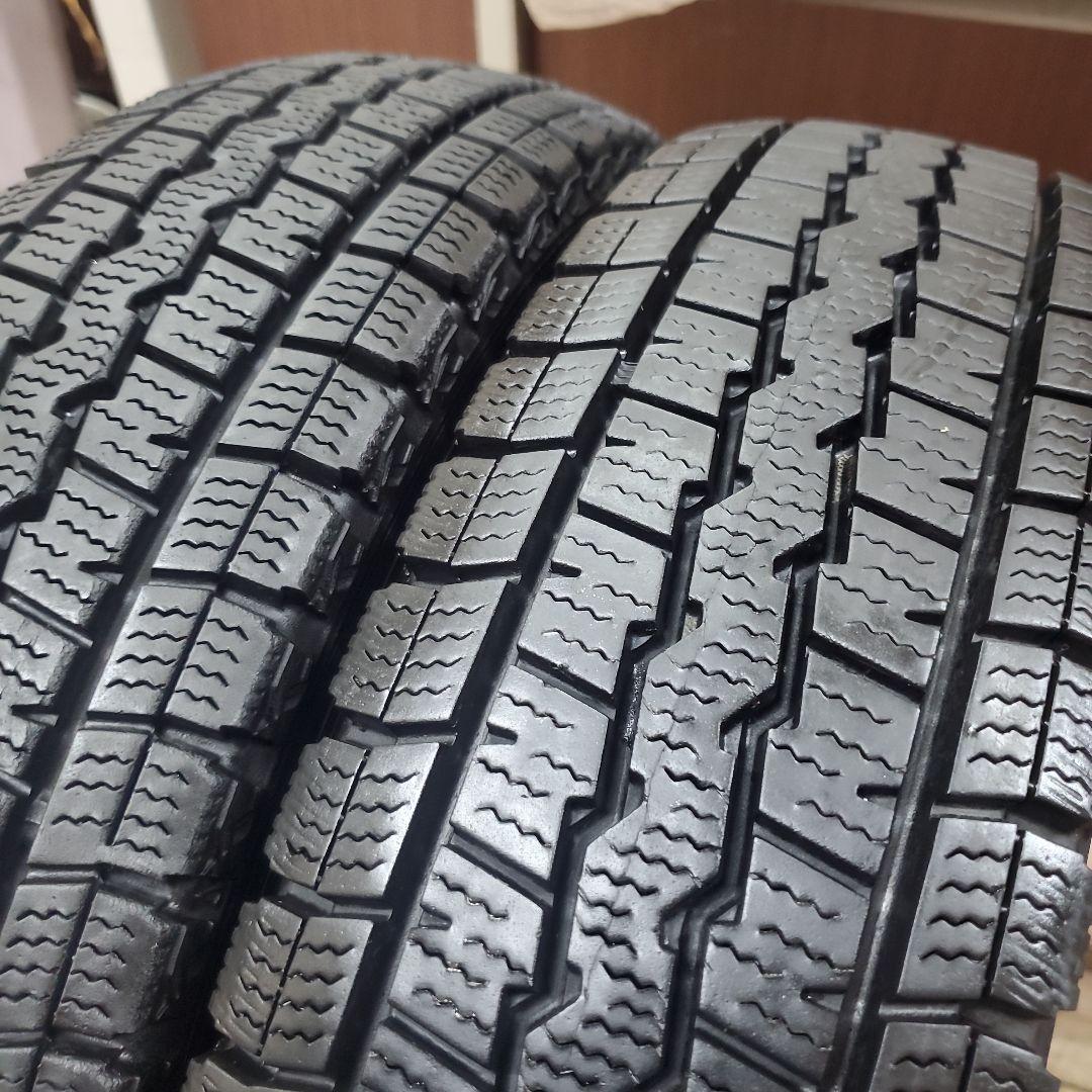 DUNLOP スタッドレス 145R12 6P.R. LT SV01 4本セット