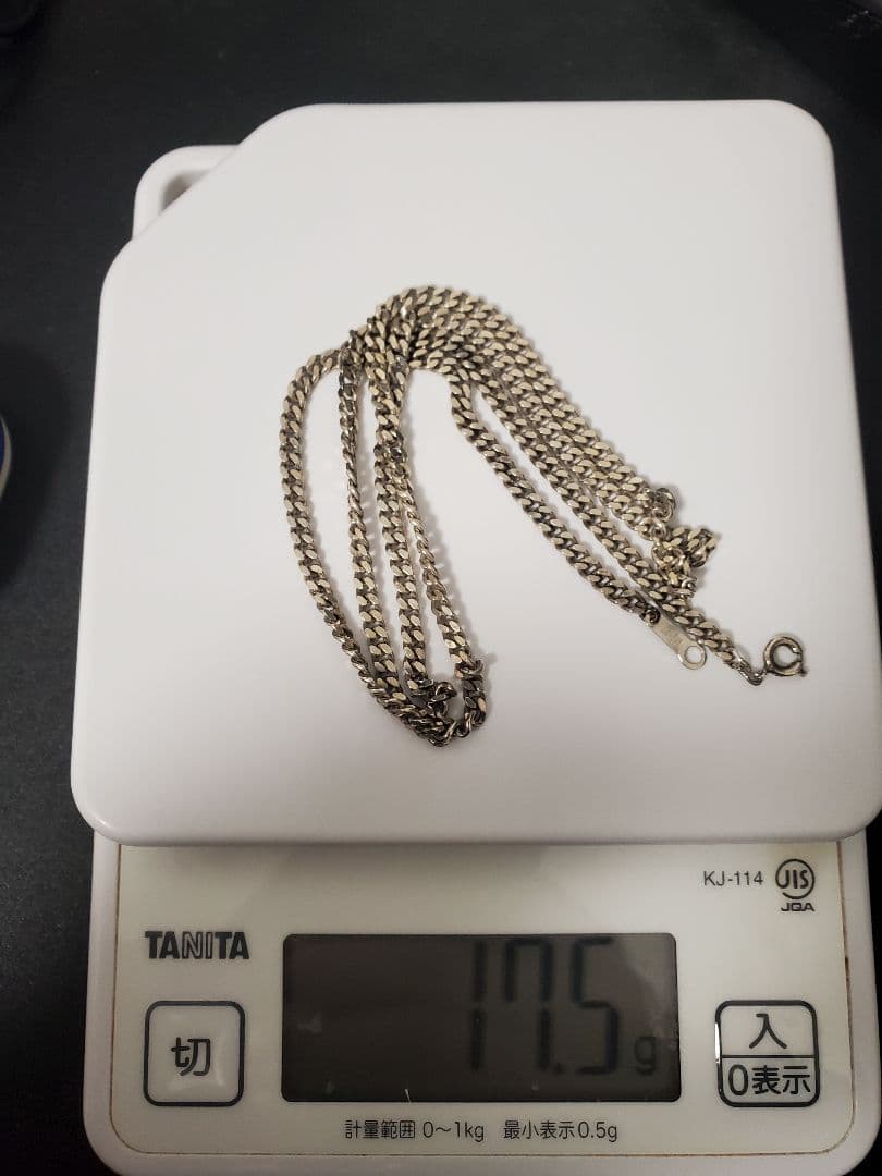 プラチナ ネックレス pt850 約17.5g 約60cm