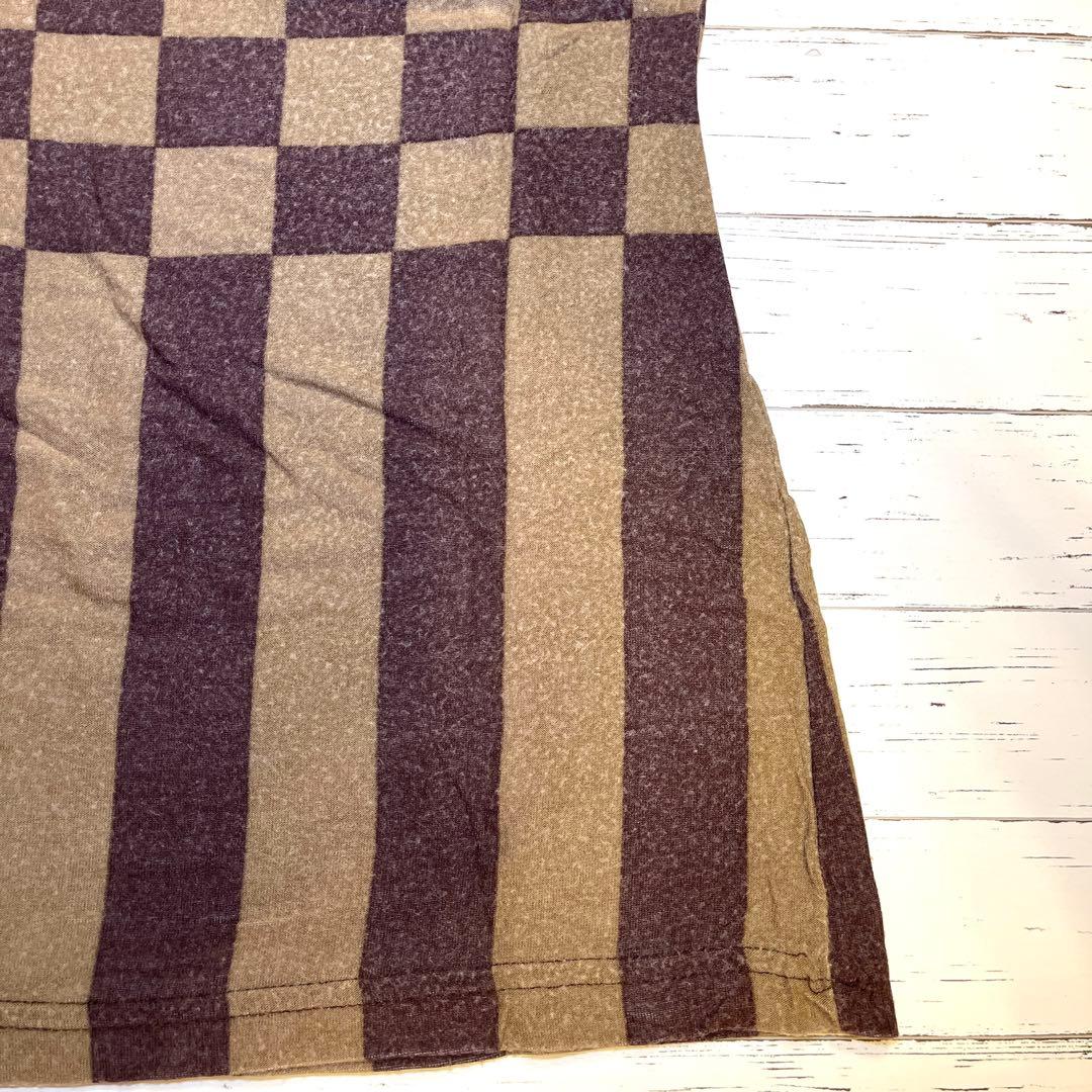 値下げ！【FENDI】フェンディ　ズッカ　ダミエ　Tシャツ(42)