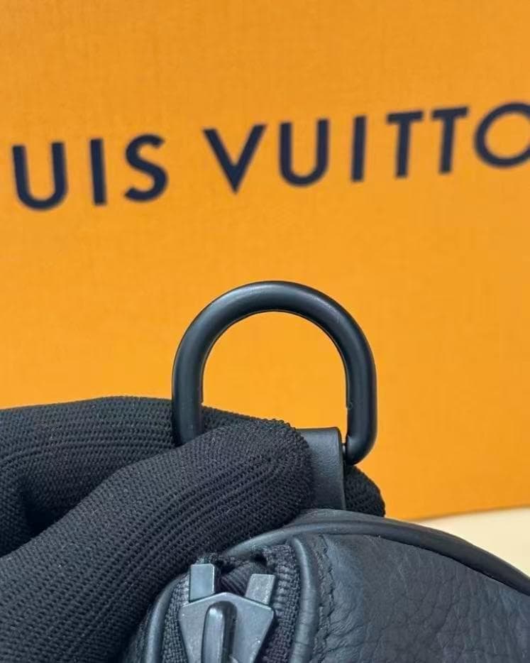 LOUIS ~VUITTON ブラックボストンバッグ