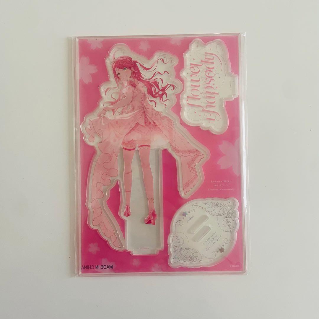 さくらみこ CD flower rhapsody数量限定盤 初回限定盤