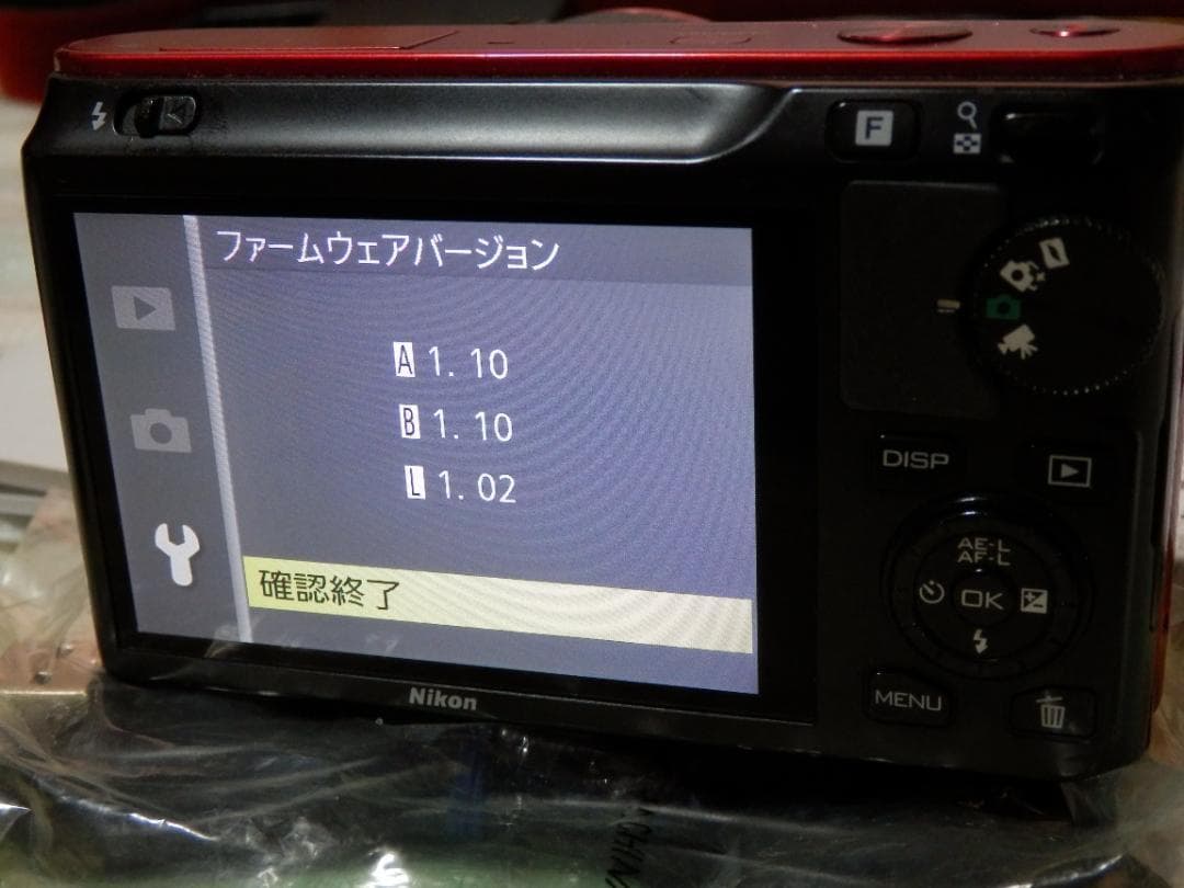 ⭕️動作品❤️完品❤️ニコン1 赤 J1★ミラーレス一眼❌除外GR-N2000等
