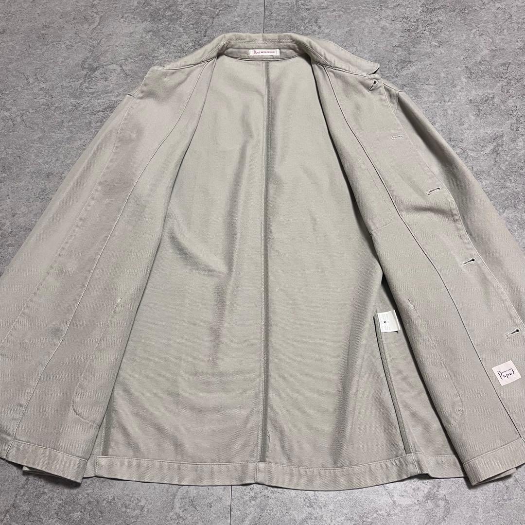papas カバーオール　ジャケット　M ライトグレー　春カラー