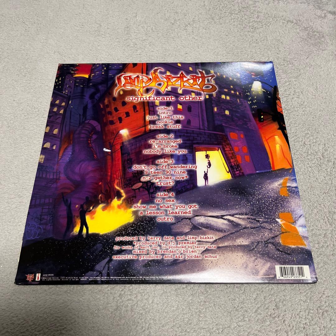 Limp Bizkit Significant Other LPレコード