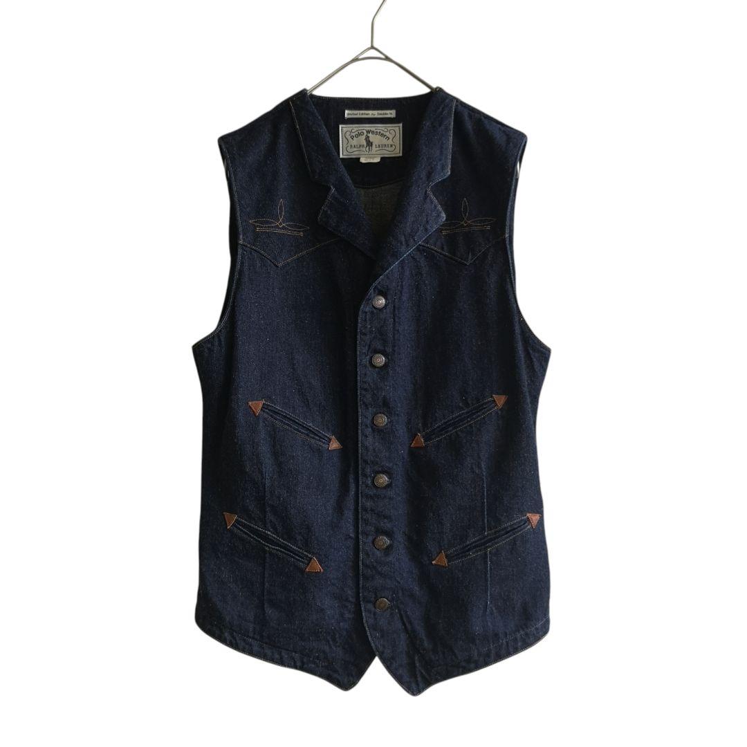 d*。様 RRL LIMITED EDITION POLO WESTERN デニ