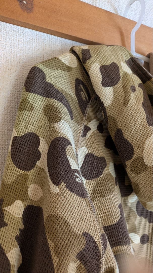 BAPE /A BATHING APE カモフラージュ ジップアップフーディ