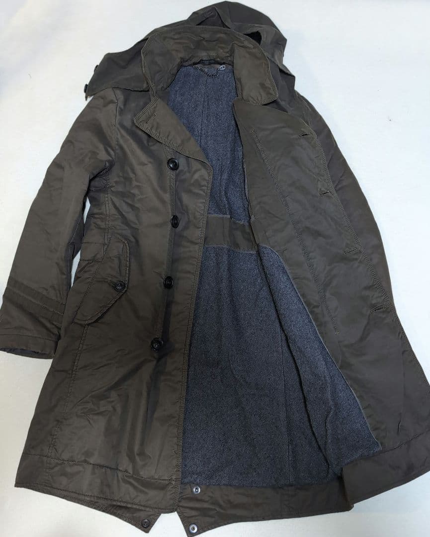 MESSA GERIE イタリア製コットンモッズコート 46