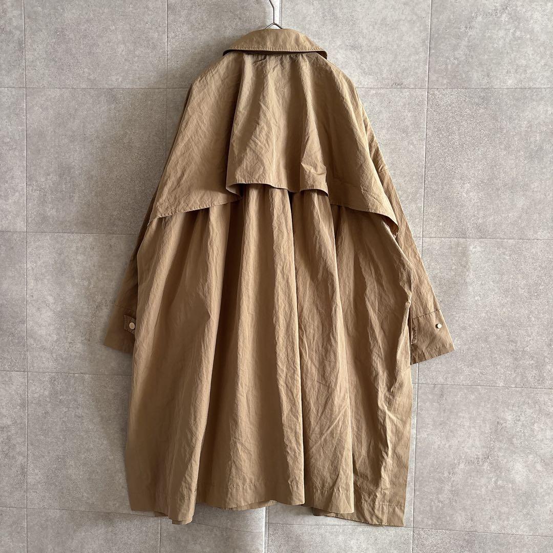 ACUTA タイプライターテントコート ベージュ フリーサイズ