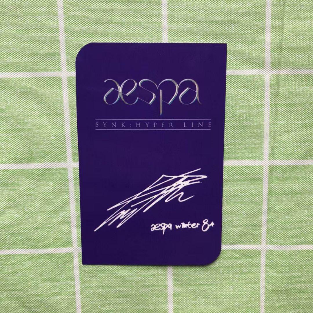 aespa liiv next ウィンター WINTER トレカ