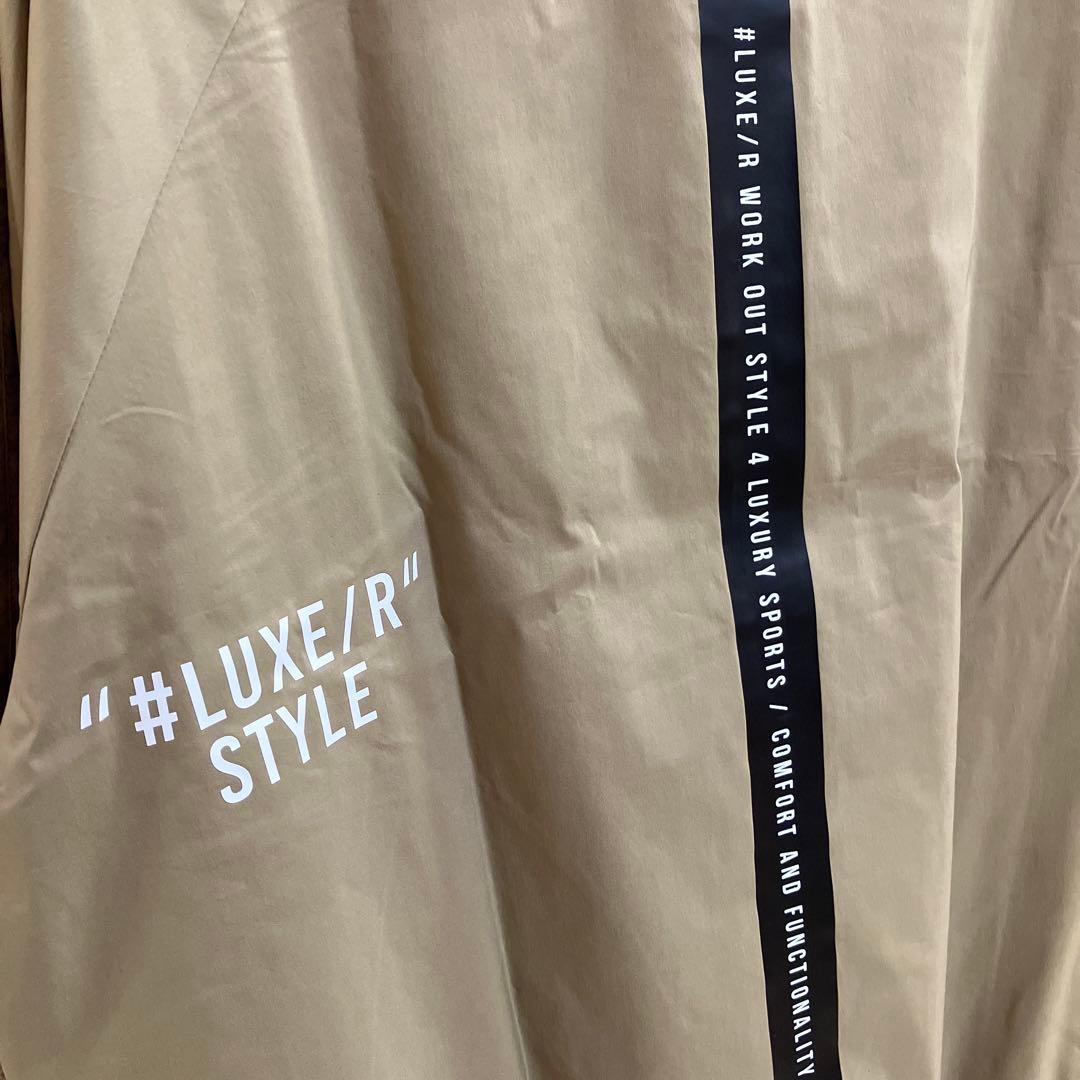 LUXE/R GOLF ストレッチ布帛長袖トレーナー