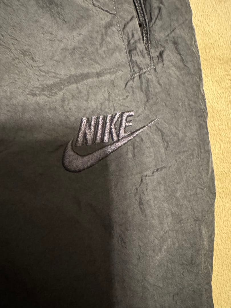 NIKE ナイキ SWOOSH スウッシュ ウーブンパンツ ブラック