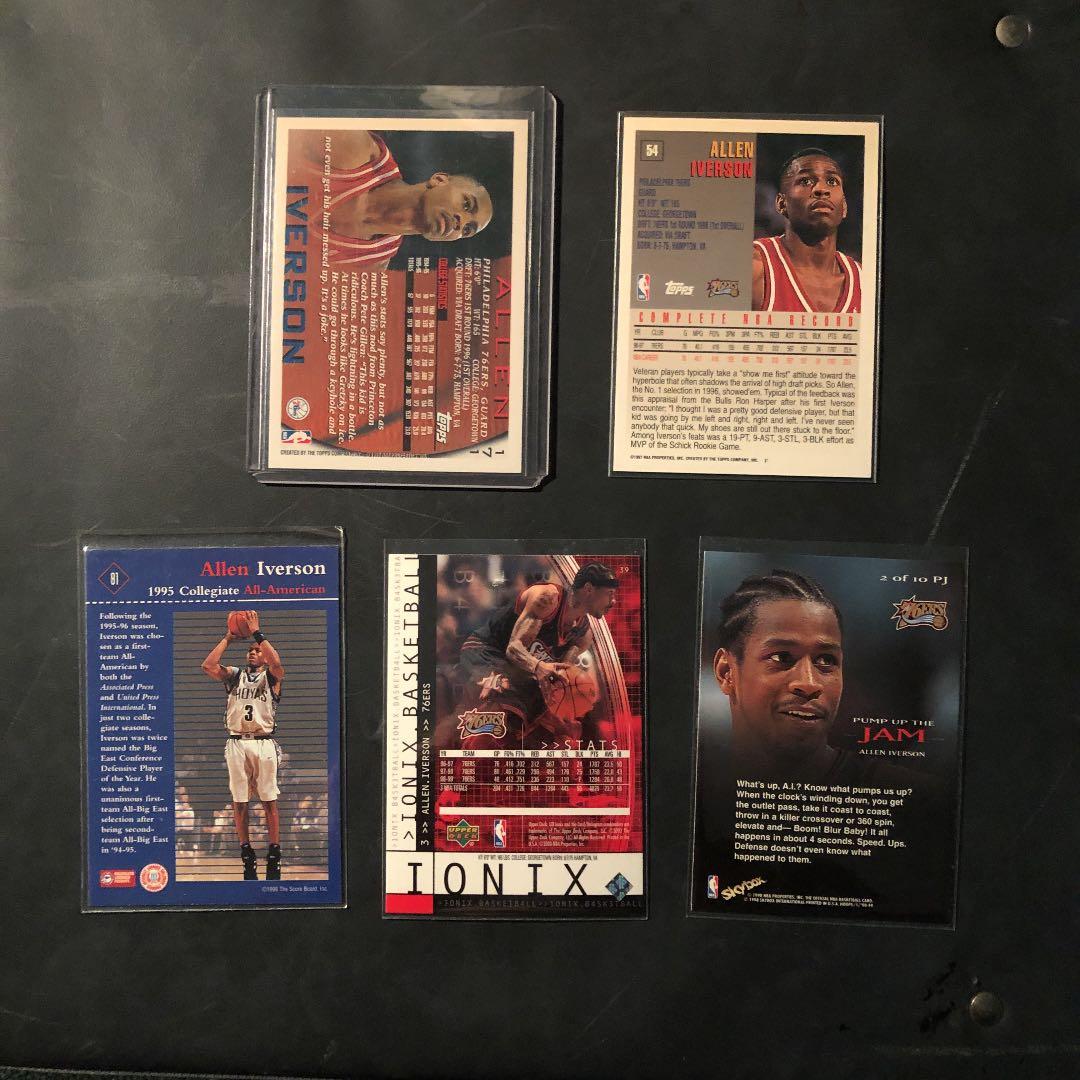 Allen Iverson Topps ルーキーカード セットアレンアイバーソン