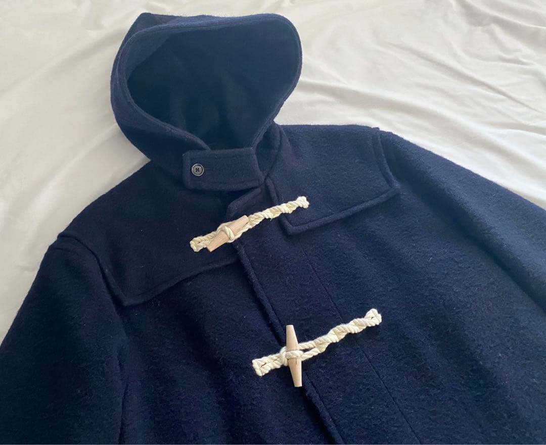 ジャケット・アウター Blurhms Wool Melton Duffle Coat SG 3