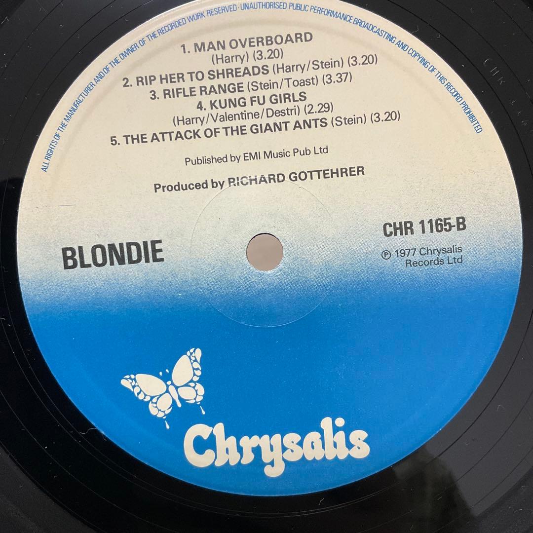 Blondie ブロンディ　UKオリジナル　レコード