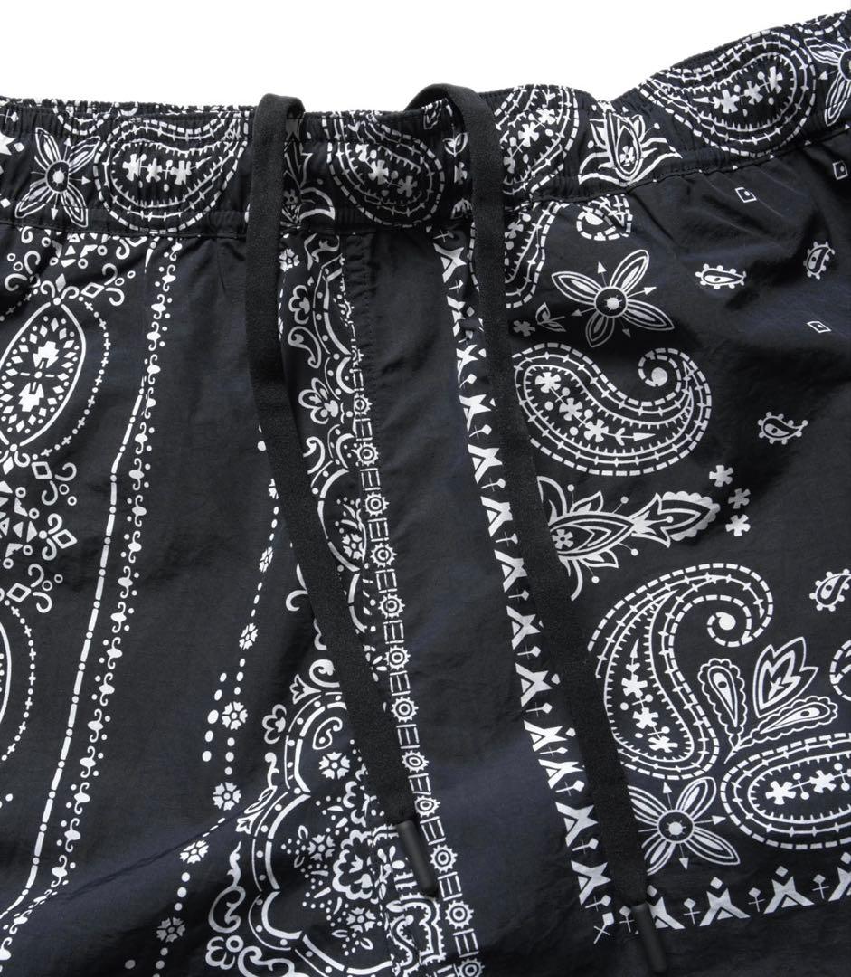 FCRB BANDANA NYLON EASY PANTS BLACK 最安 M